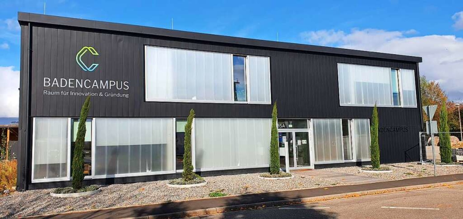 Das Innovations- und Grnderzentrum Ba...fstrae in Breisach gibt es seit 2018.  | Foto: Julius Wilhelm Steckmeister