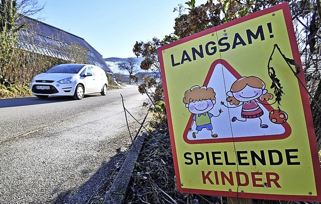 Anwohner frchten eine berlastung der Vrlinsbachstrae.  | Foto: Kathrin Blum