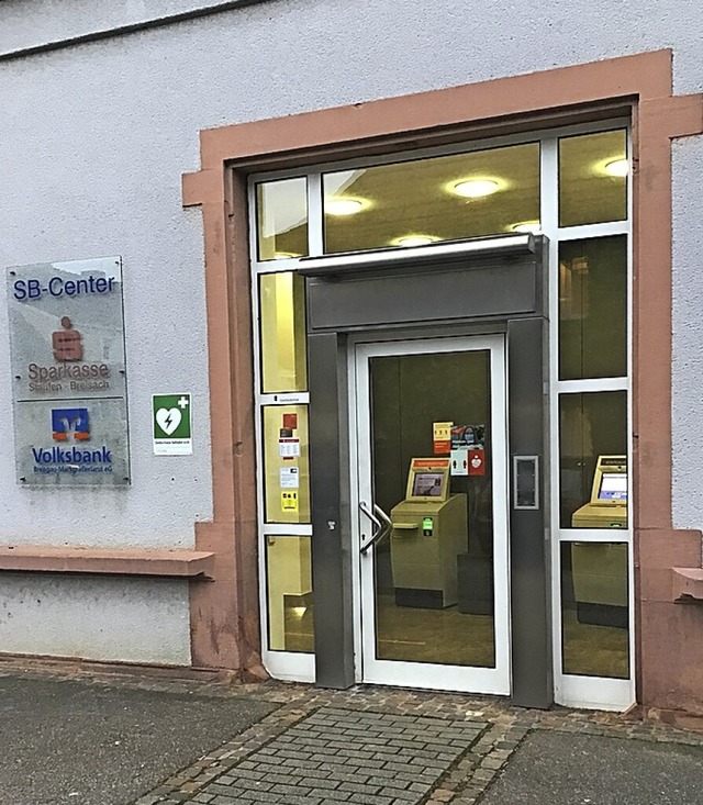 Ab Februar gibt es in Norsingen keinen Geldautomaten mehr.  | Foto: Hermann-Joseph Krieg
