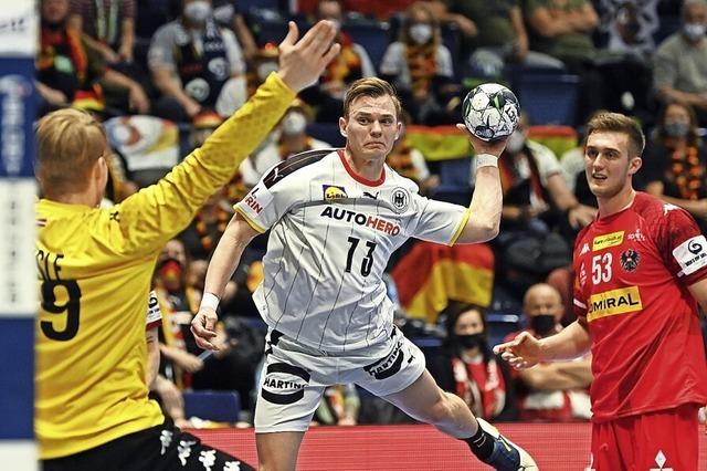 EM: Deutsche Handballer erfüllen die zweite Pflichtaufgabe