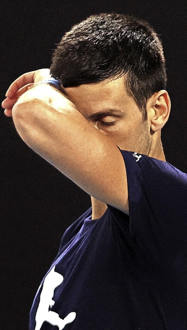 Novak Djokovic hat zumindest in Australien ausgespielt.  | Foto: MARTIN KEEP (AFP)