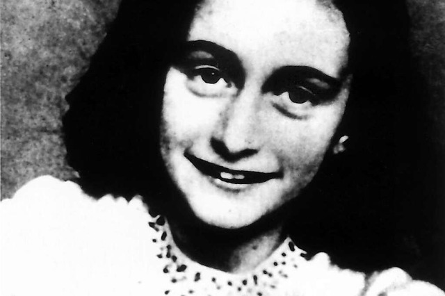 Das jdische Mdchen Anne Frank wurde ...ihrer Familie in Amsterdamweltbekannt.  | Foto: - (dpa)