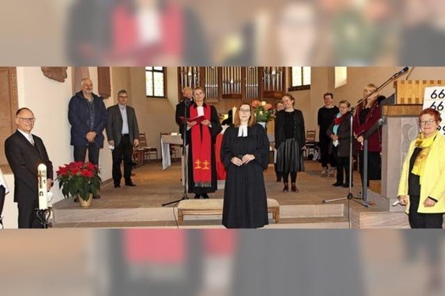 Haltinger Georgskirche hat jetzt auch offiziell wieder eine Pfarrerin