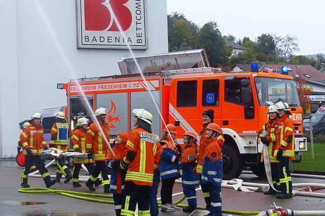 Die Friesenheimer Feuerwehr ist gut au...Hohberg 2019 in Oberschopfheim zeigte.  | Foto: Frank Leonhardt