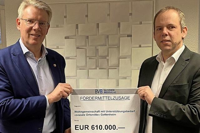 610 000 Euro Zuschuss fr die 