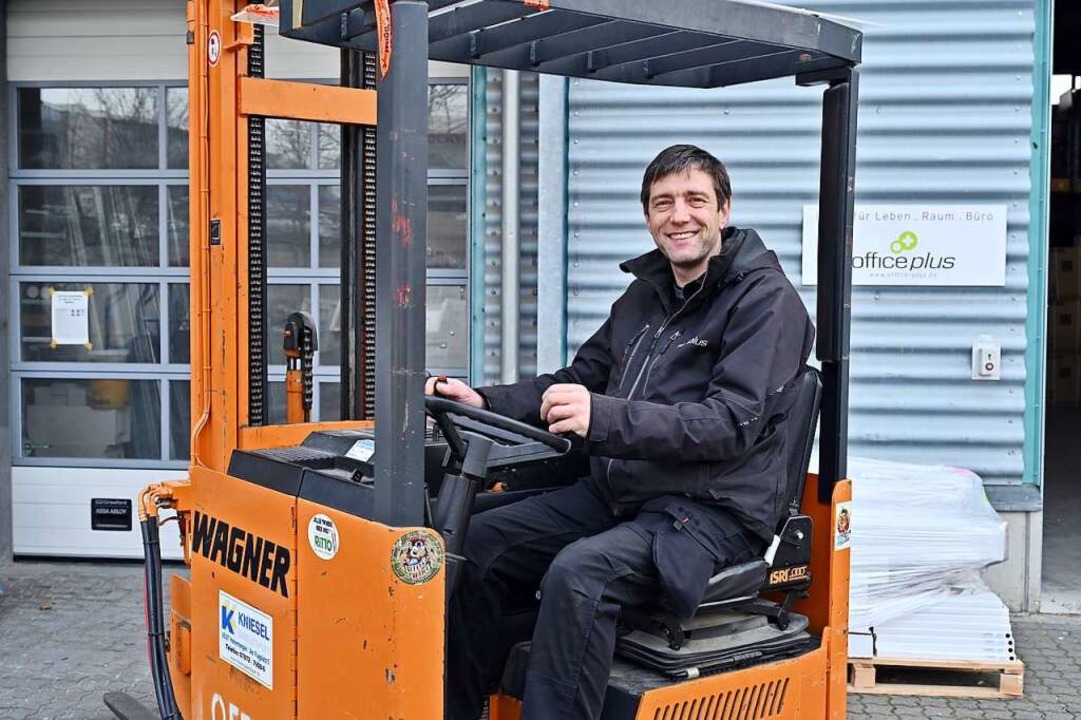 Patrick Elfering hat neben der Arbeit seinen Meisterabschluss gemacht.  | Foto: Thomas Kunz