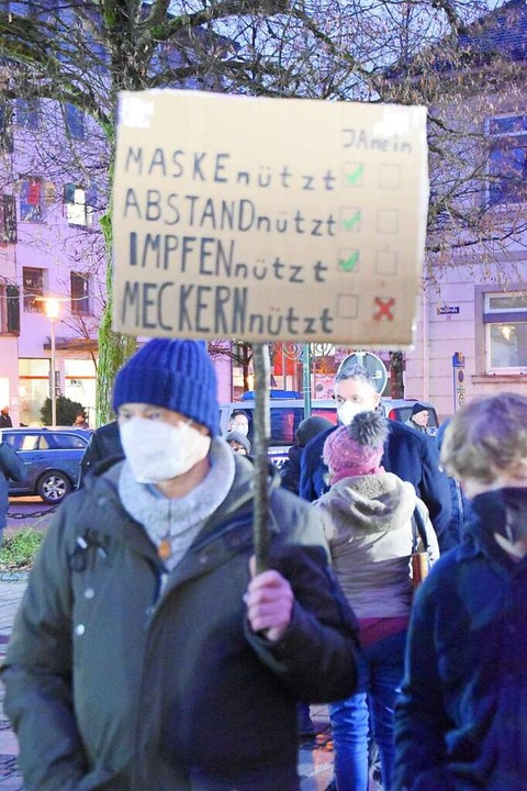 Die angemeldete Demonstration &#8222;W...mokratie &#8211; keine Diktatur&#8220;  | Foto: Nicolai Kapitz