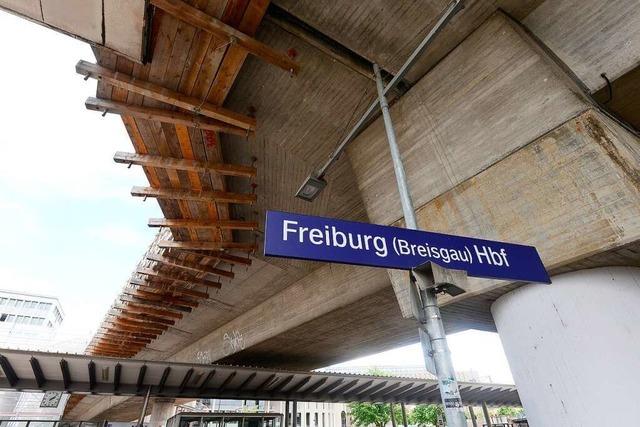 Sanierung der Freiburger Stadtbahnbrücke geht in die nächste Phase