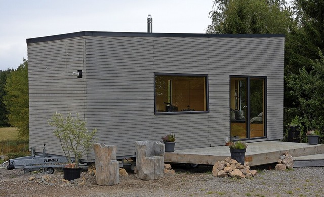 Tinyhuser liegen im Trend und auch im...Firma Togo Tinyhouse in Hchenschwand.  | Foto: Stefan Pichler