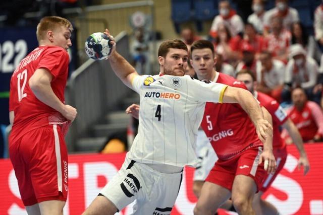 Deutsche Handballer gewinnen EM-Gruppenfinale gegen Polen