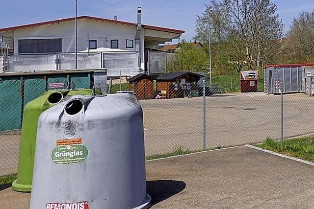 Recyclinghof wird erweitert