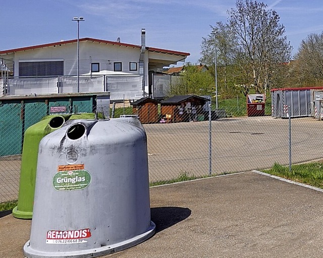 Der Recyclinghof in Grwihl wird modernisiert.  | Foto: Hans-Jrgen Sackmann