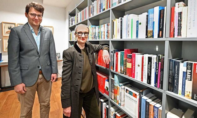 Susanne Bader und Pascal Mathus stell...rtiment in Zukunft gemeinsam zusammen.  | Foto: Michael Bamberger