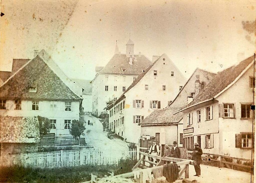 Das rote Haus am Hirschenbuckel war das Kaufhaus der