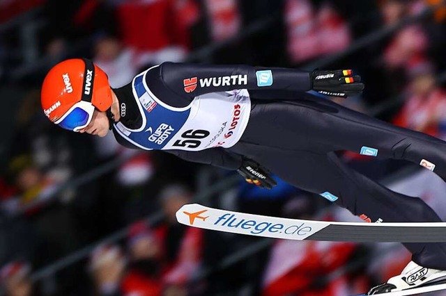 Stephan Leyhe beim Weltcup in Zakopane  | Foto: Grzegorz Momot (dpa)