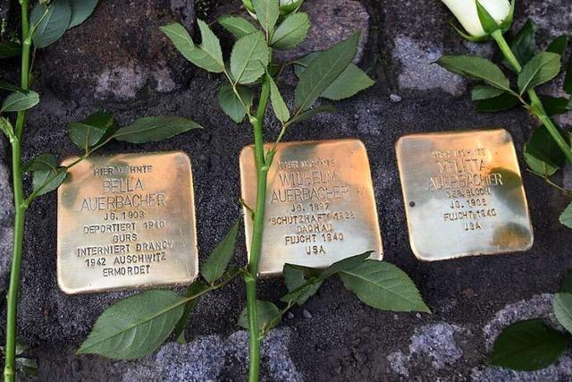 Weitere Stolpersteine sollen in Schopfheim Licht ins Dunkel bringen