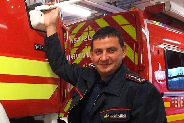 Niccolo Bibbo leitet Freiwillige Feuerwehr Wehr bald im Hauptberuf