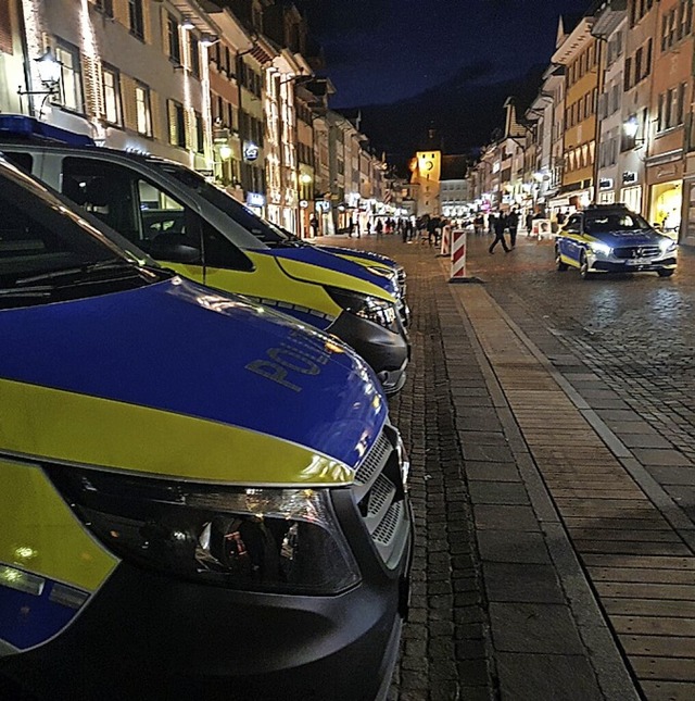 Nach dem  Versammlungsverbot blieb es ... in der Waldshuter Kaiserstrae ruhig.  | Foto: Schlichter, Juliane