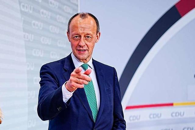 Der neue CDU-Chef Merz muss eigene Ambitionen zurckstellen