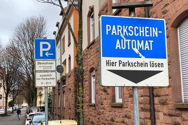 Auch Offenburg will frs Anwohnerparken mehr kassieren