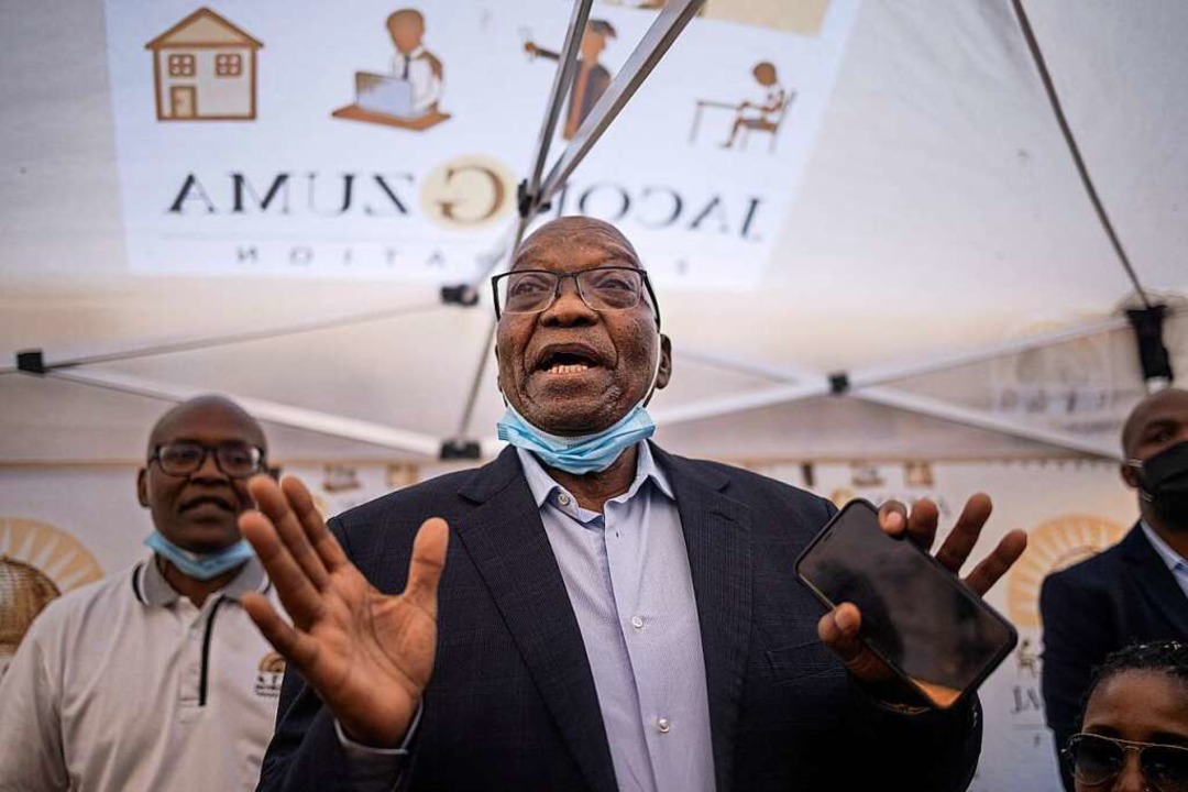 Durch und durch korrupt: Südafrikas Ex-Präsident Jacob Zuma   | Foto: MICHELE SPATARI 8afp)