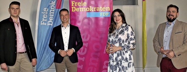 Neue Gesichter prgen den FDP-Kreisvor...stagsabgeordneter Martin Gassner-Herz.  | Foto: Juliana Eiland-Jung