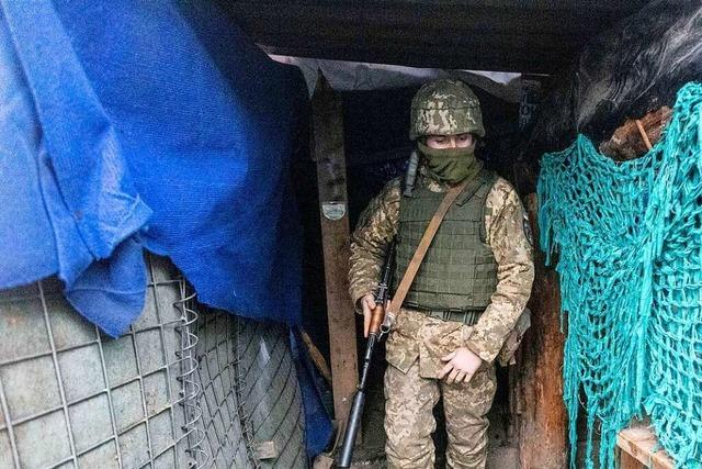 Im ukrainischen Mariupol hört man bereits die Geschütze donnern