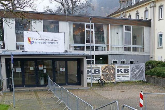 Landratsamt schließt Impfstützpunkt in Waldkirch wieder