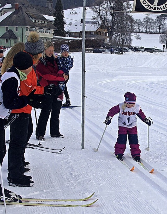 Mit groem Engagement waren die Lufer...kifest des Ibacher Skiclubs am Start.   | Foto: Karin Stckl-Steinebrunner
