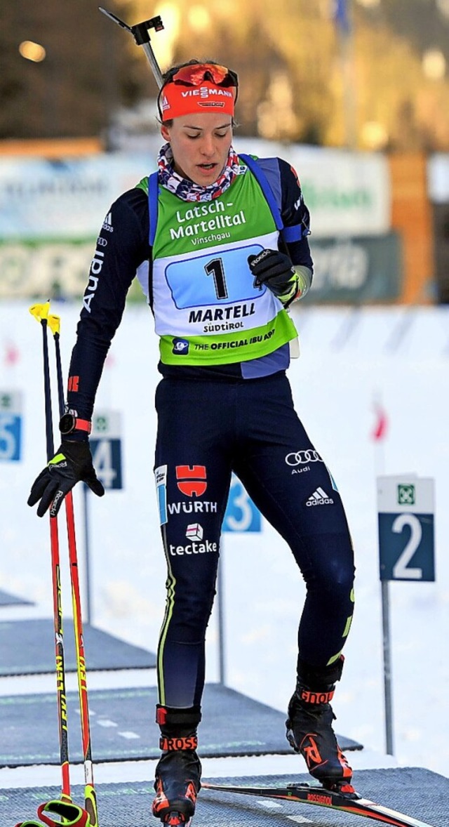 Mareike Braun ist eine gute Skaterin &... klappt es manchmal, aber nicht immer.  | Foto: Harald Deubert via www.imago-images.de