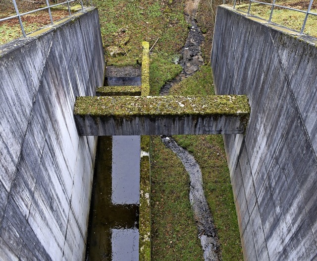 Keine Diskussionen gab es im AUT um di...hwasserrckhaltebeckens Schwarzgraben.  | Foto: Thomas Loisl Mink