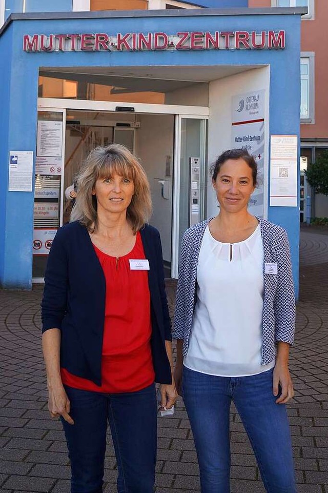 Claudia Weber (links) und Sandra Kappl...n im Ortenau Klinikum Offenburg ttig.  | Foto: Christine Storck-Haupt