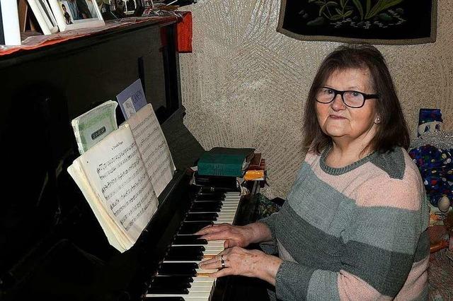 Doris Kurz aus Hugsweier hat 70 Jahre lang Gottesdienste an der Orgel begleitet