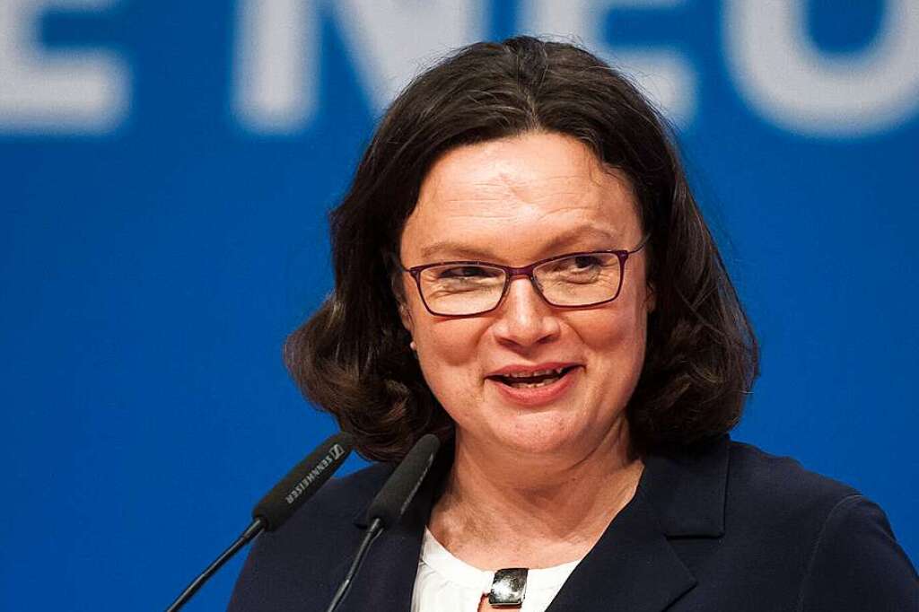 Andrea Nahles Soll Chefin Der Bundesagentur Für Arbeit Werden ...