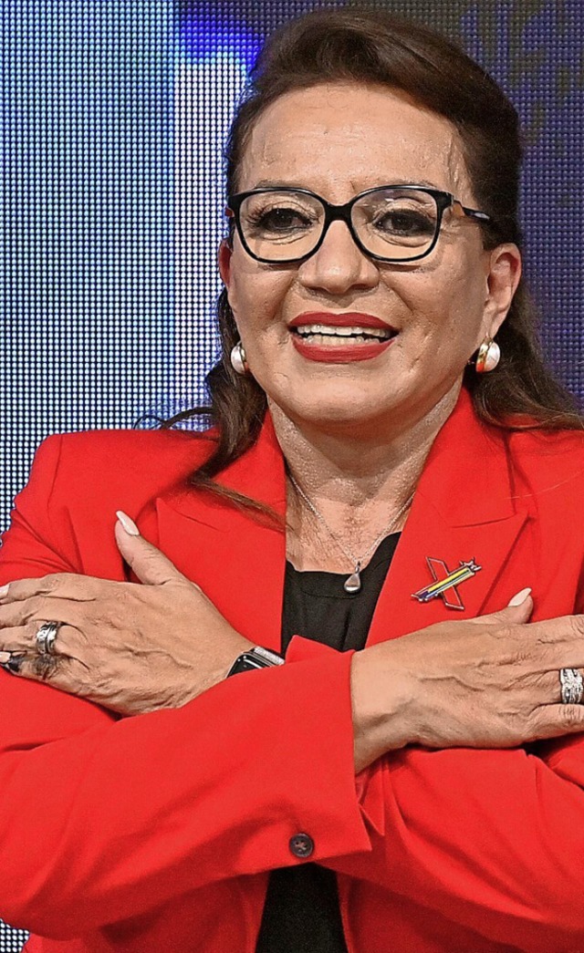 Die Sozialistin Xiomara Castro  | Foto: LUIS ACOSTA (AFP)