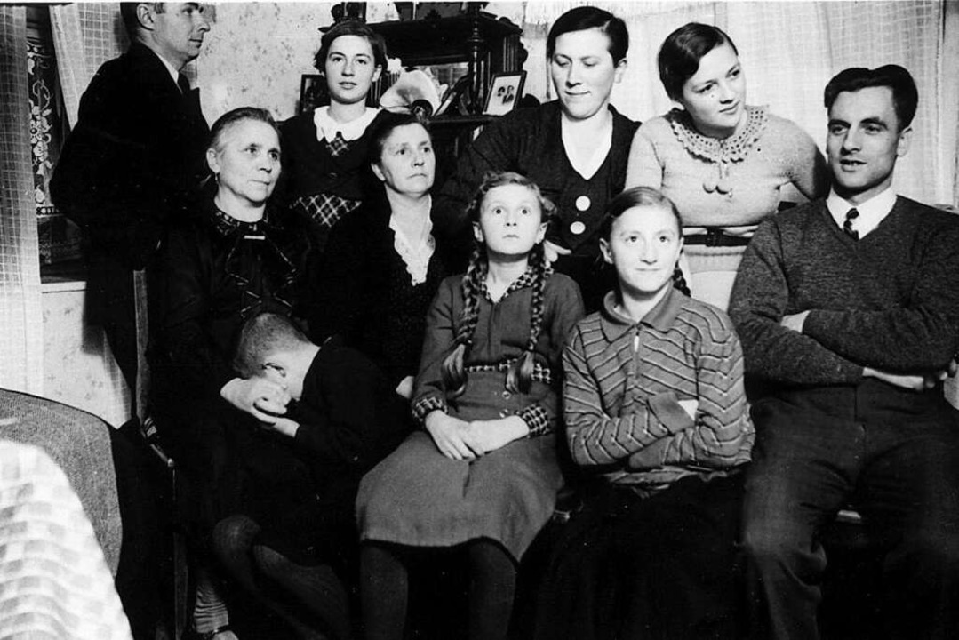 Die Familie Algner,  ganz rechts Alfre...r, der im KZ Mauthausen ermordet wurde  | Foto: privat