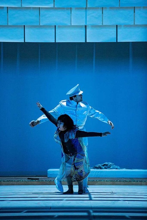 Traumtänzer: Butterfly (Irina Jae Eun Park), Pinkerton (Joshua Kohl)  | Foto: Laura Nickel