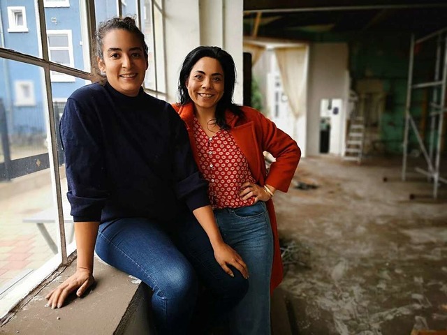 Pavarti Sauer (links) und Linda Kunath-nver managen das Projekt.  | Foto: Nele Augenstein