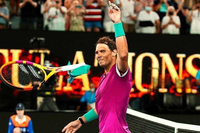 Nadal greift bei den Australian Open nach dem 21. Grand-Slam-Titel