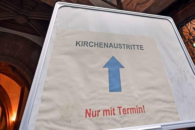 Freiburg verzeichnete 2021 so viele Kirchenaustritte wie nie zuvor