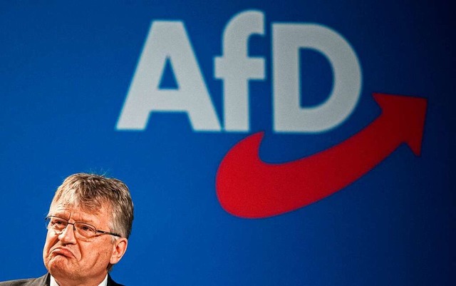 Jrg Meuthen gibt auf. Nach Bernd Luck...ndern gleich auch die Partei verlsst.  | Foto: JENS SCHLUETER (AFP)