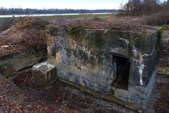 Weltkriegsbunker bei Breisach soll abgerissen werden