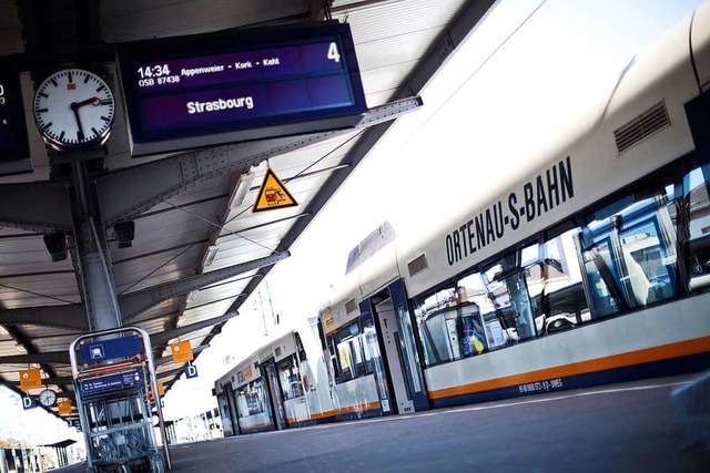 Auch die Zugverbindung zwischen Offenb...burg ist von den Ausfllen betroffen.  | Foto: Michael Bode