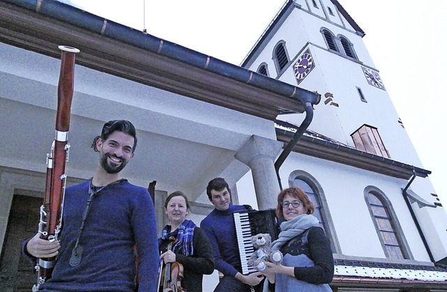 <BZ-FotoAnlauf>Bergkirche Schnau: </B...&#8222;Teddy und die Tiere&#8220; auf.  | Foto: privat