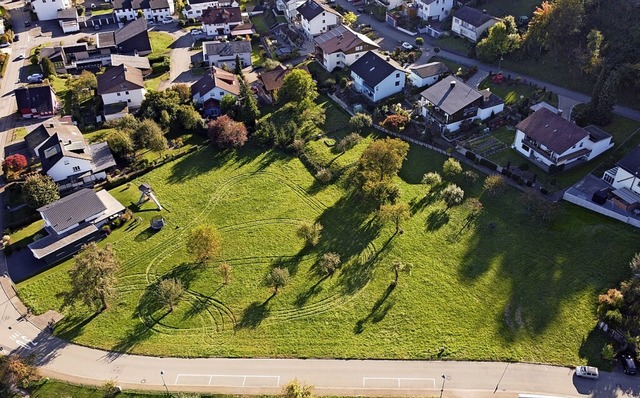 Auch eine Form von Nachverdichtung: In...Gewann &#8222;Hsstein&#8220; bebaut.   | Foto:  Grgel, Raymund