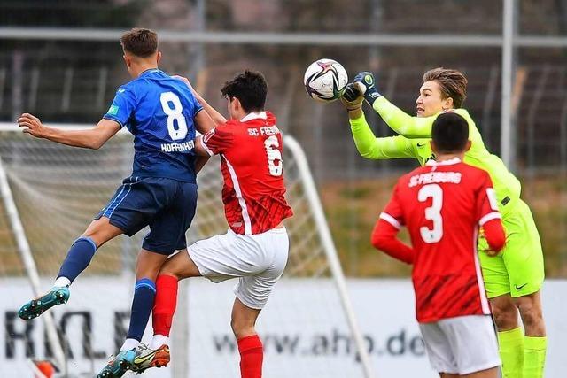 Torreiches Auf und Ab für U19 des SC Freiburg gegen Hoffenheim