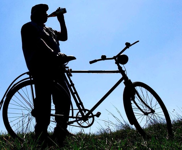 Der Radler hatte mehr als 1,8 Promille im Blut (Symbolfoto).  | Foto: Patrick Pleul