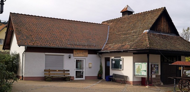 Im Nebengebude des Dorfladens soll ein Heimatmuseum entstehen.  | Foto: Silke Hartenstein