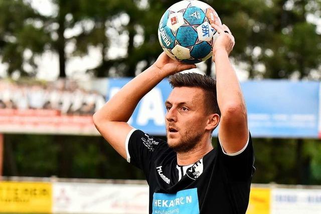 Spielertrainer Simon Schweiger verlsst den VfR Hausen zum Saisonende