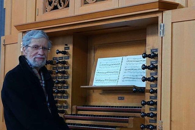 Metzler-Orgel war auch sein Kind – nach 42 Jahren verabschiedet sich Organist Albrecht Klr